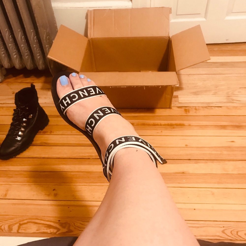 Givenchy ankle strap sandals size 39.5